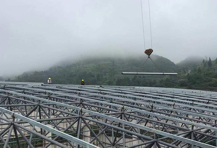 海林网架施工
